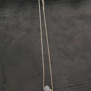 Gold Necklace with Flip Flop Pendant